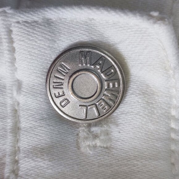 Madewell jeans 9" High Riser Skinny white women's size 30 - Picture 8 of 13